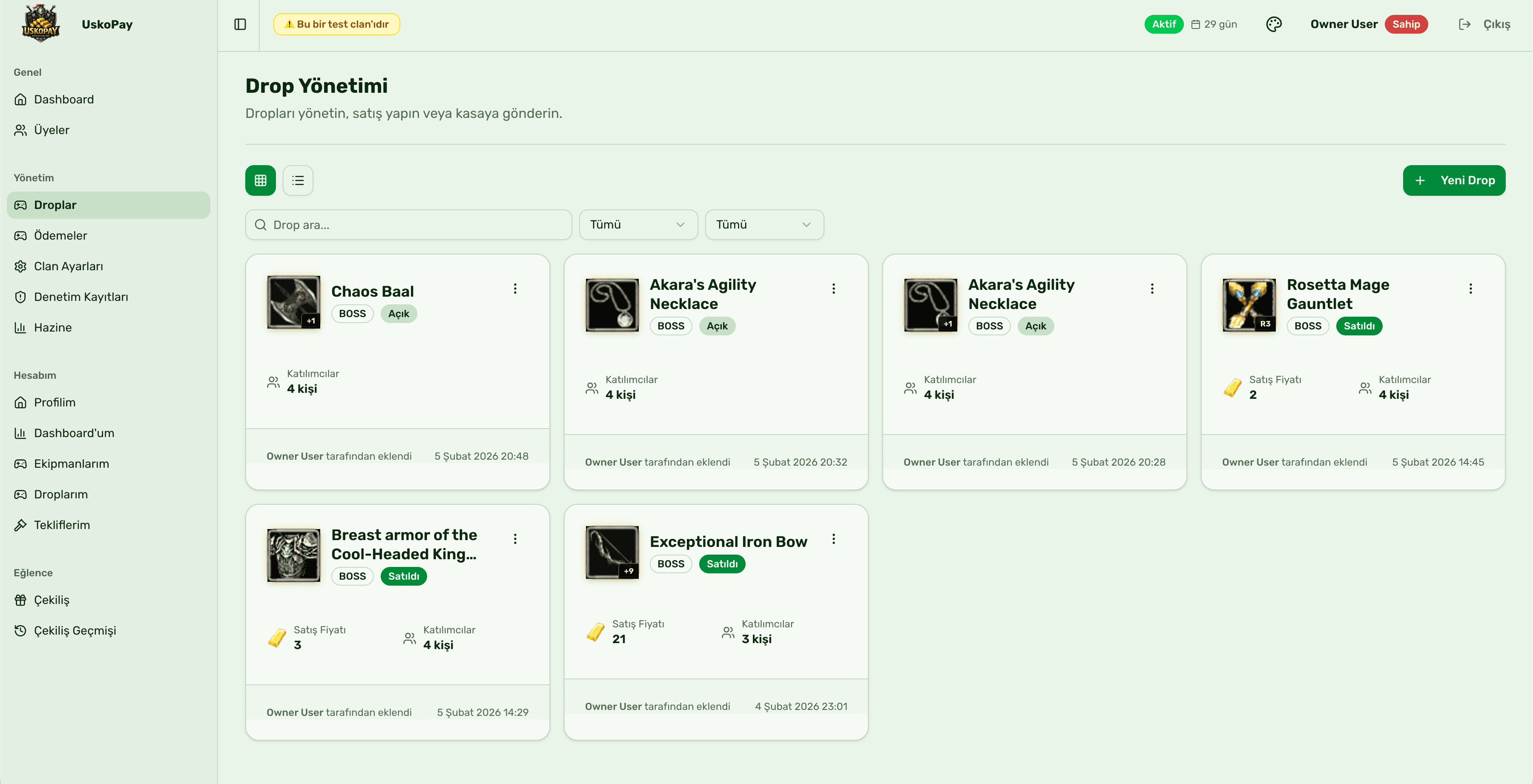 Dashboard screenshot 4