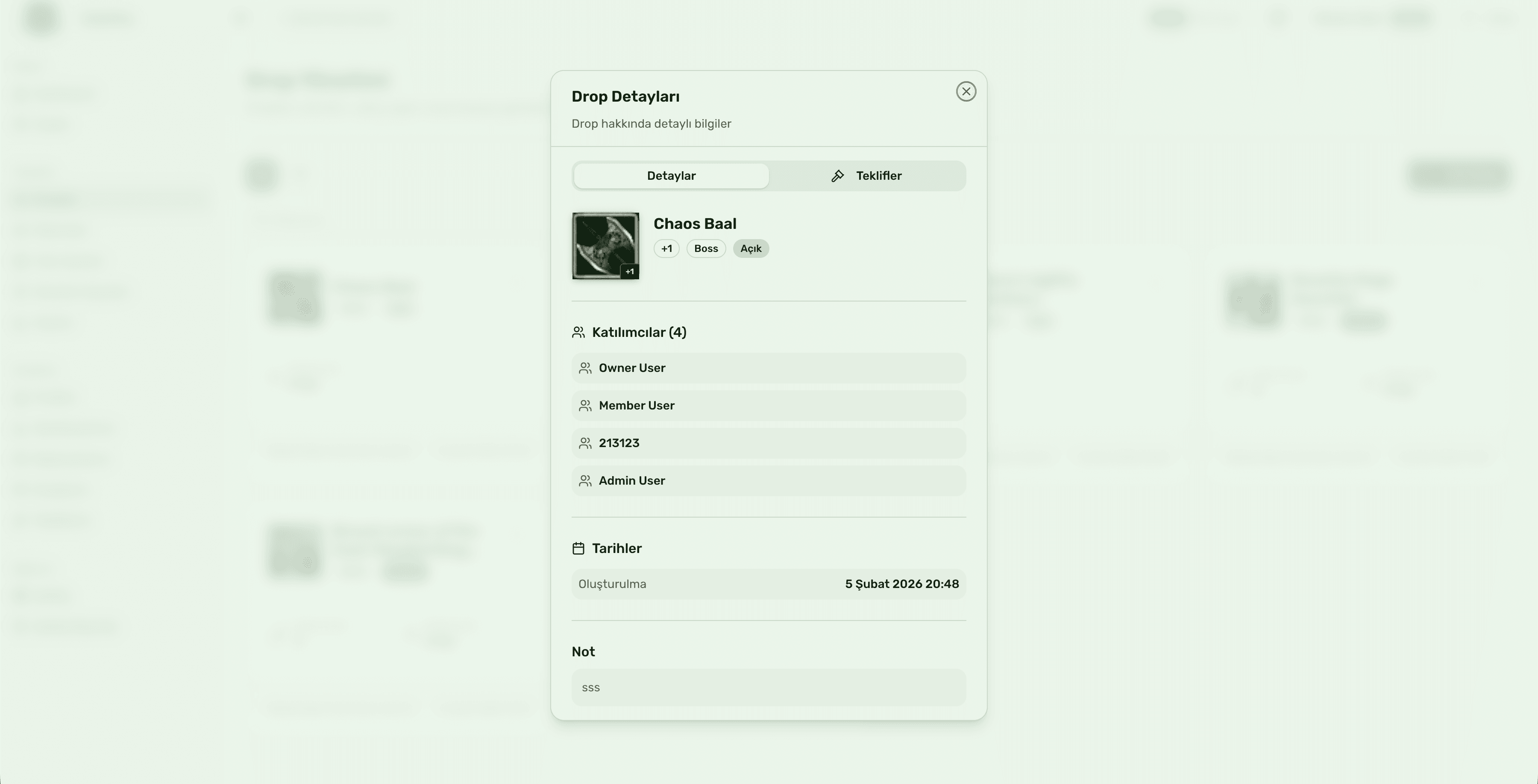 Dashboard screenshot 5