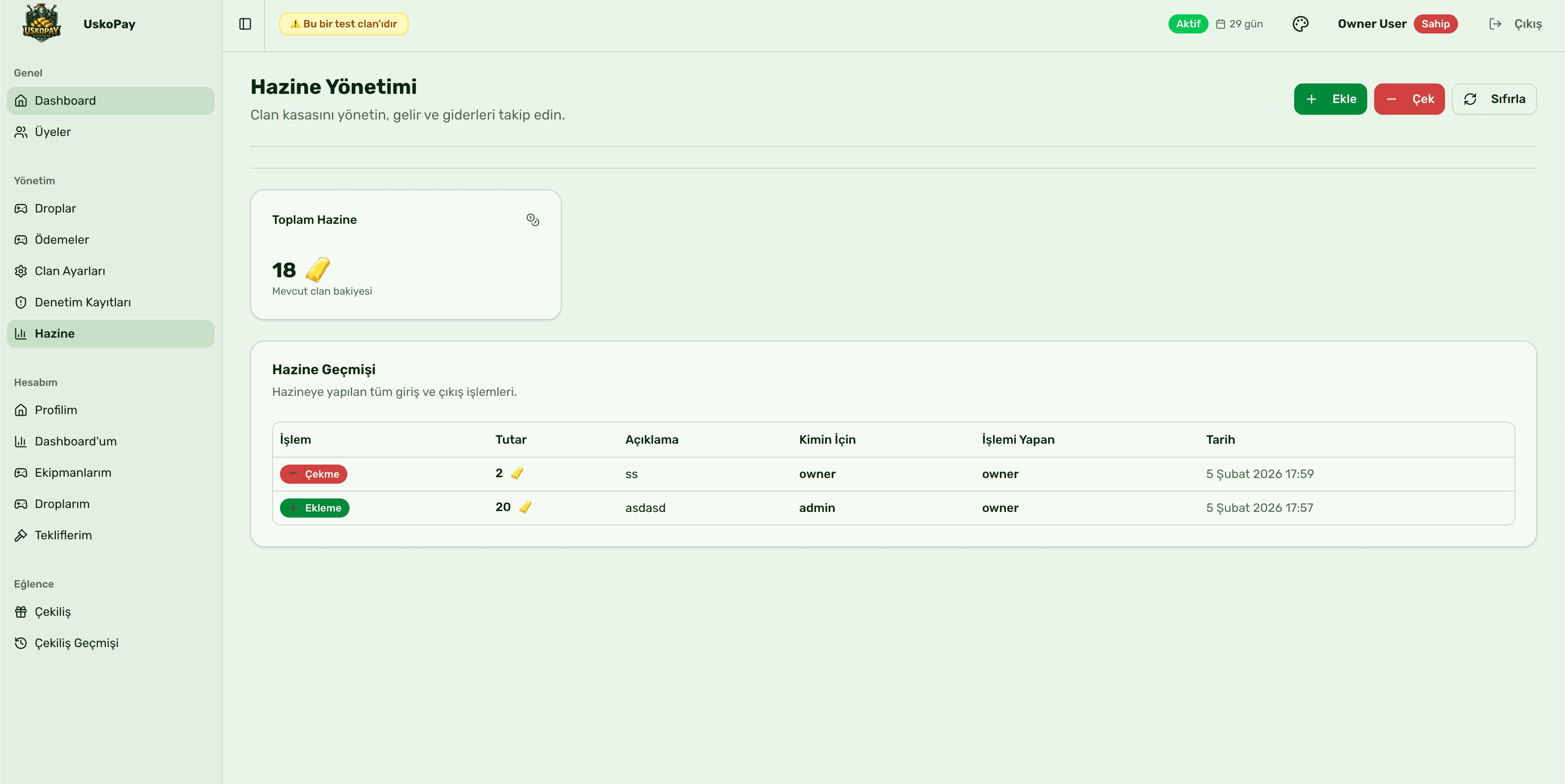 Dashboard screenshot 8