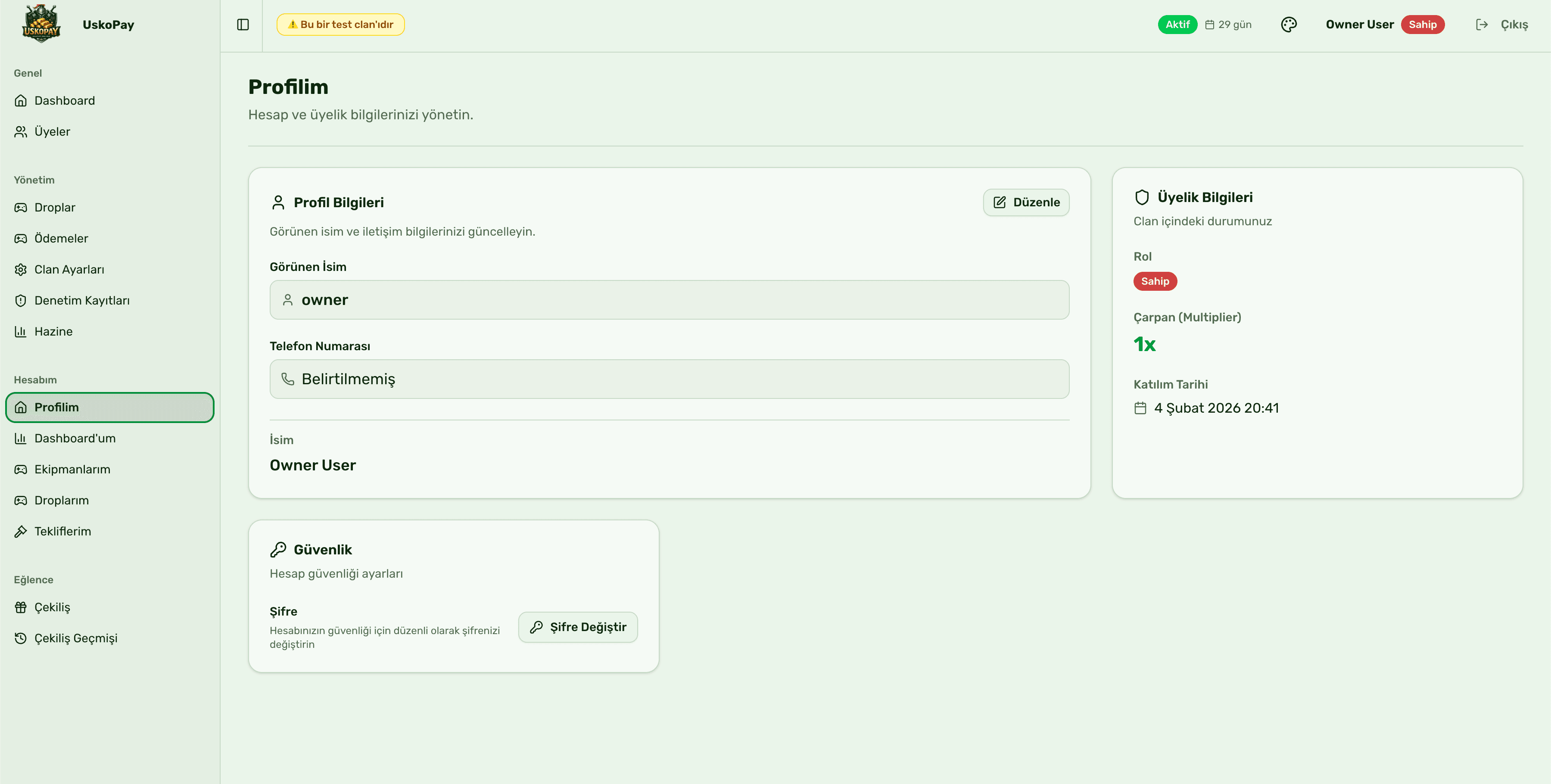 Dashboard screenshot 9